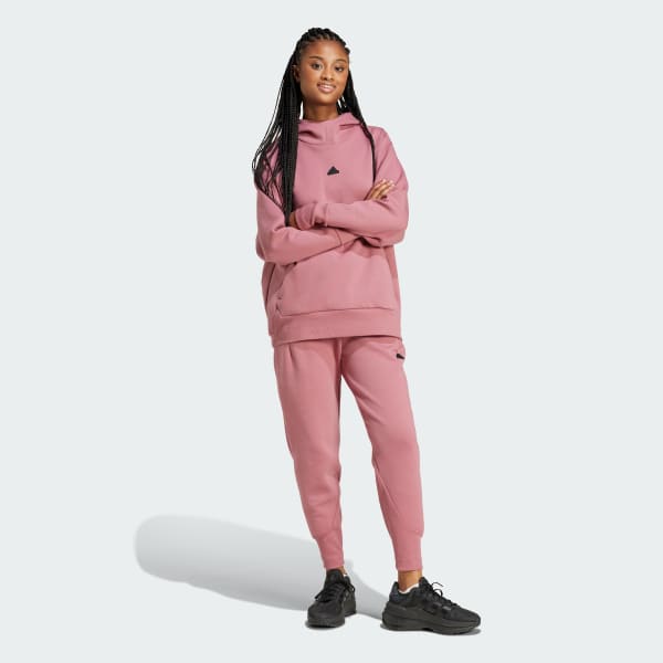 adidas Z.N.E. Overhead Hoodie - Pink | adidas UK