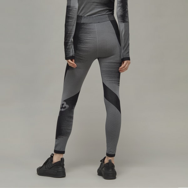 Noir Legging en maille technique Y-3