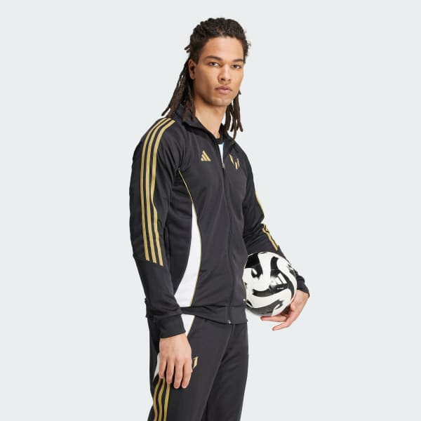 Black Messi Track Suit Jacket