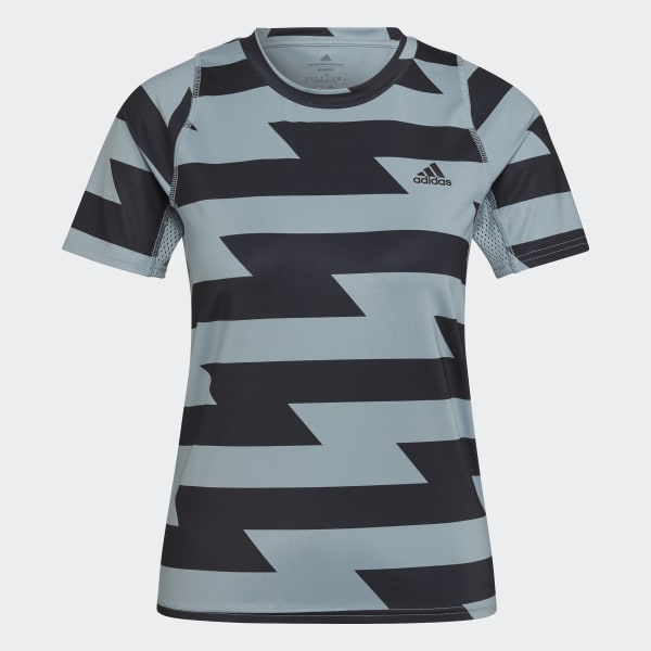 Grey Fast Allover Print Tee