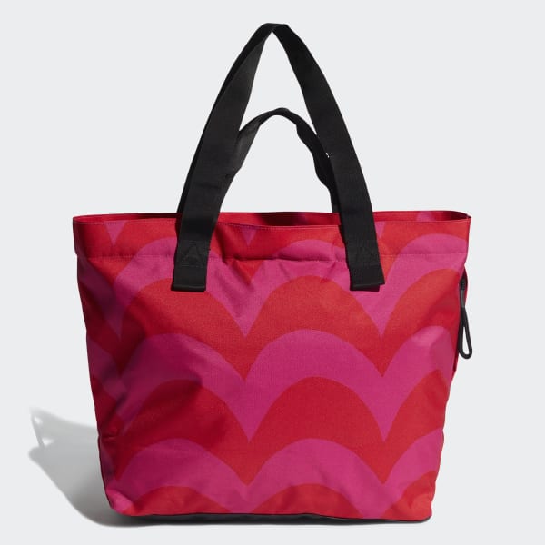 Rosado Bolso Tote Estampado Laine Marimekko