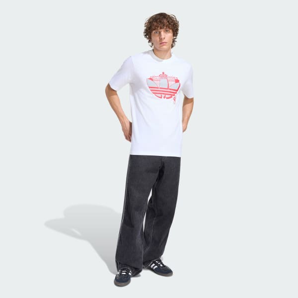 White Liverpool FC Seasonal Graphic Tee
