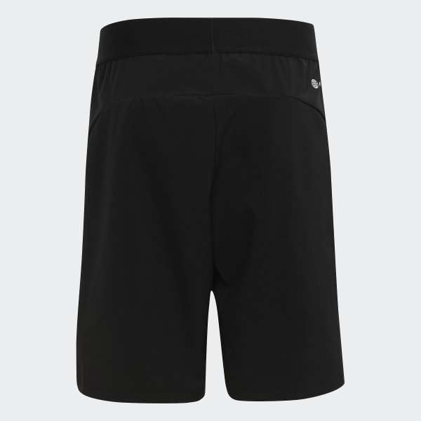 Black Train Icons AEROREADY Logo Woven Shorts