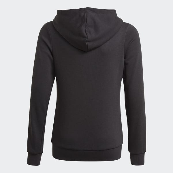 Black adidas hoodie zip up top