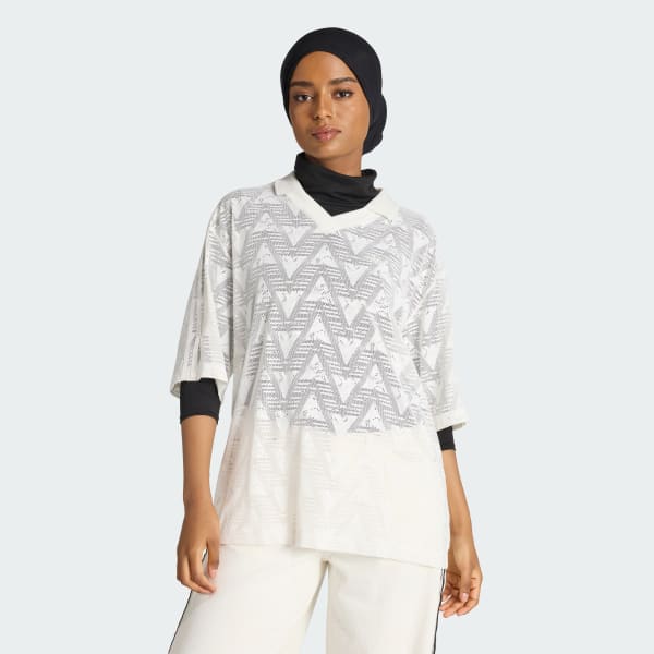 bílá DRES LACE FOOTBALL