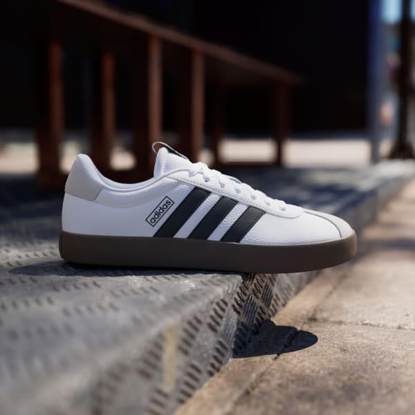 White VL Court 3.0 Shoes