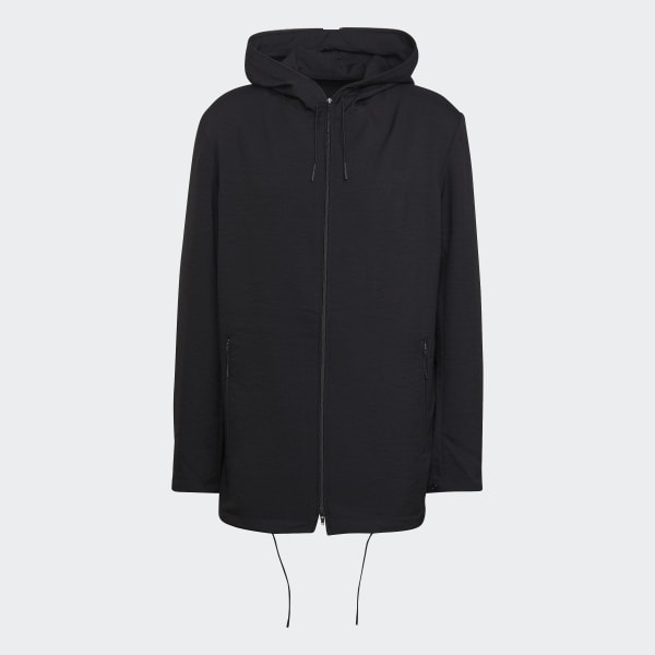 Black Classic Sport Uniform Hooded Jacket DVI63