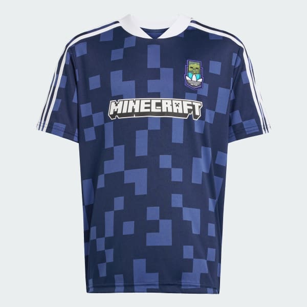 หลากสี เสื้อฟุตบอลแฟชัน adidas Originals X Minecraft สำหรับเด็ก
