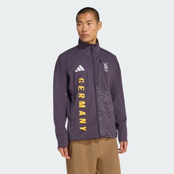 Purple Team D Xploric Crosscountry Ski Softshell Jacket