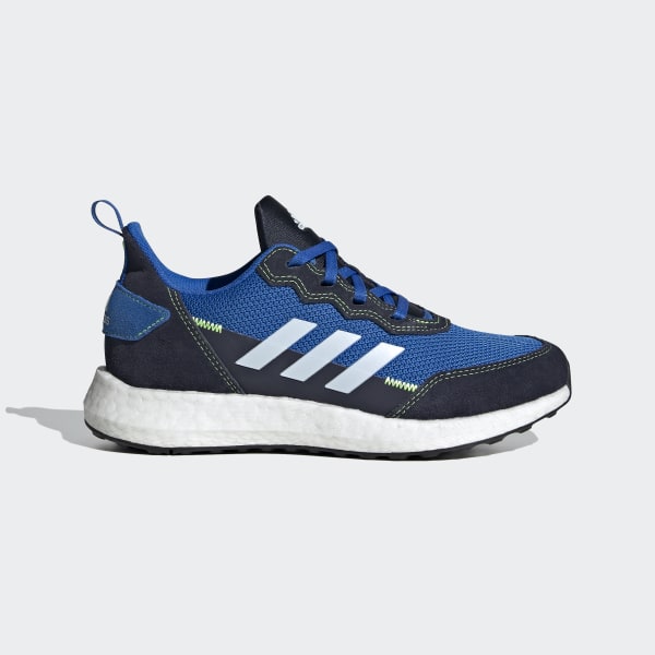 adidas blue training shoes
