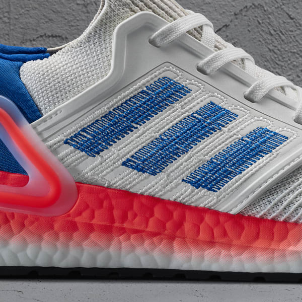 adidas ultra boost red white blue