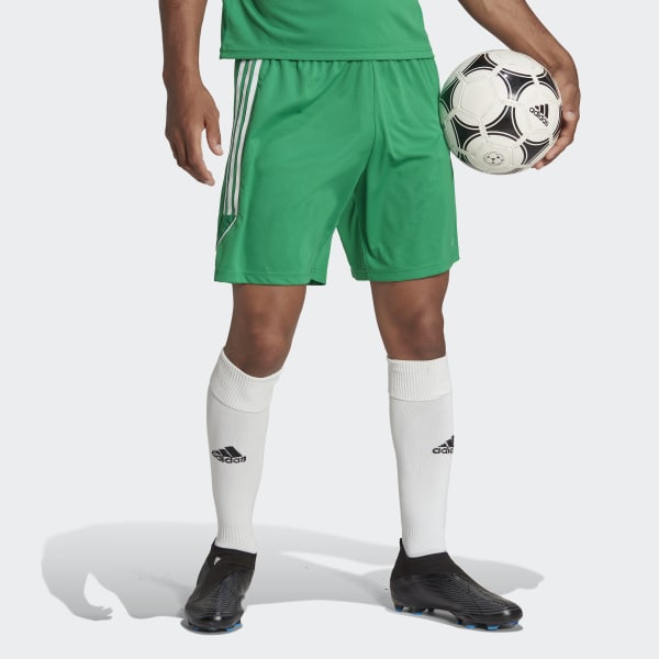 Neon green adidas soccer shorts 2025