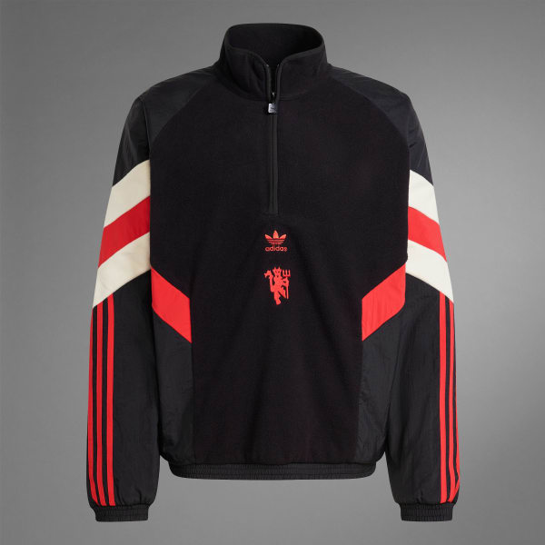 Adidas originals polar fleece sweatshirt in blac clearance