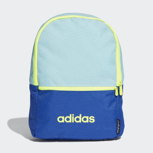blue adidas school bag