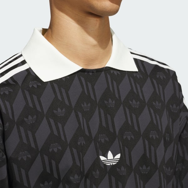 ★ adidas★ heritage polo shirt black JD5196 Polo shirt adidas Drive