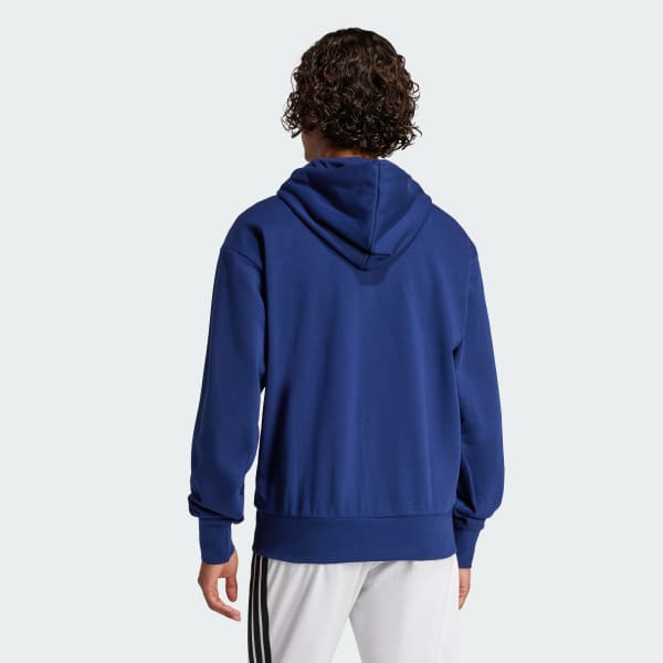modrá Mikina Essentials Big Logo French Terry