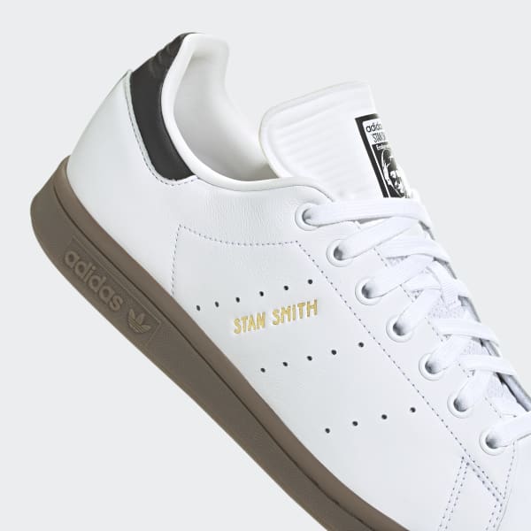 Adidas stan smith white gum sole top
