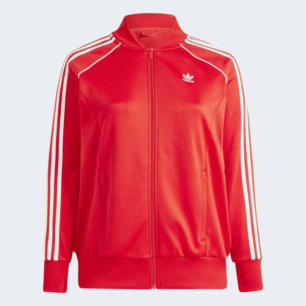adidas ADS-190 レディースジャケット Sサイズ レッド adidas アディダスオリジナルス レディース トラックジャケット