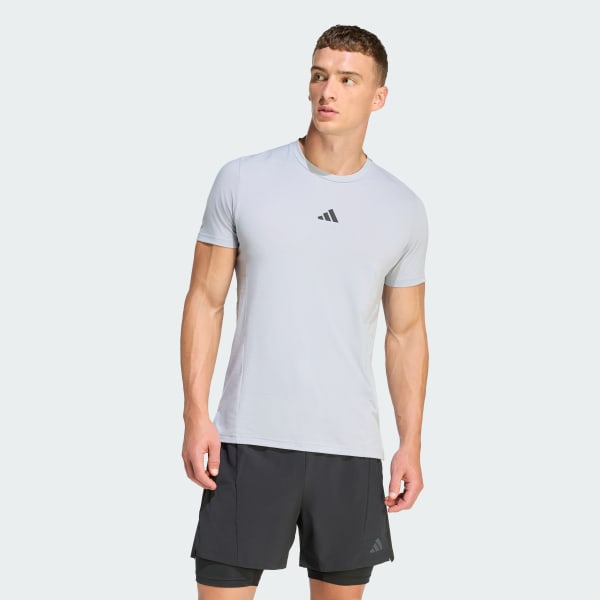 grijs Designed for Training Workout T-shirt