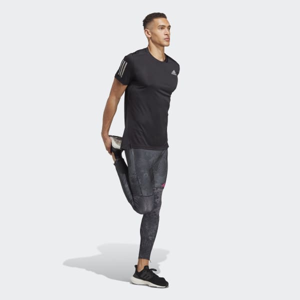 Svart Adizero Saturday Long Tights