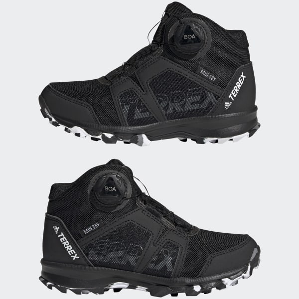 Μαύρο Terrex Agravic Boa Mid RAIN.RDY Hiking Shoes EOW49