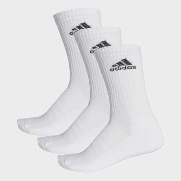 adidas long white socks