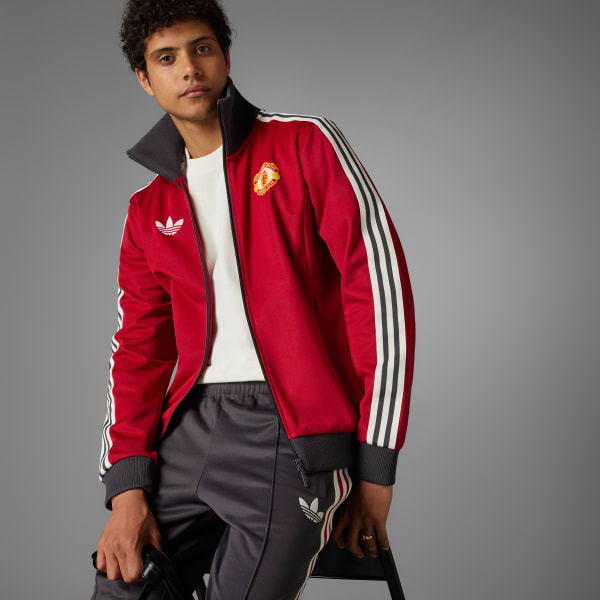 Svart Manchester United Originals Treningsbukse