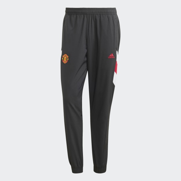 Czerń Manchester United Icon Woven Pants
