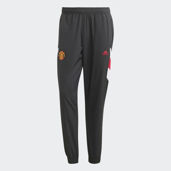 Sort Manchester United Icon Woven bukser