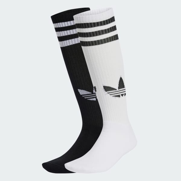 Blanco Calcetines largos Adicolor 70s