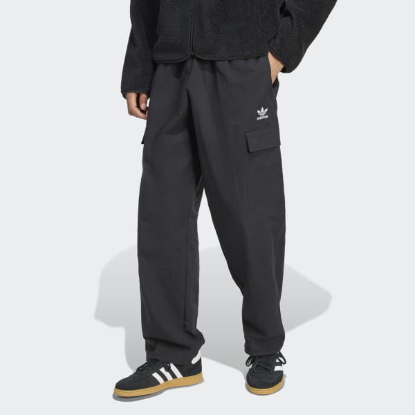 adidas Trefoil Essentials Woven - Black | Free Shipping with adiClub