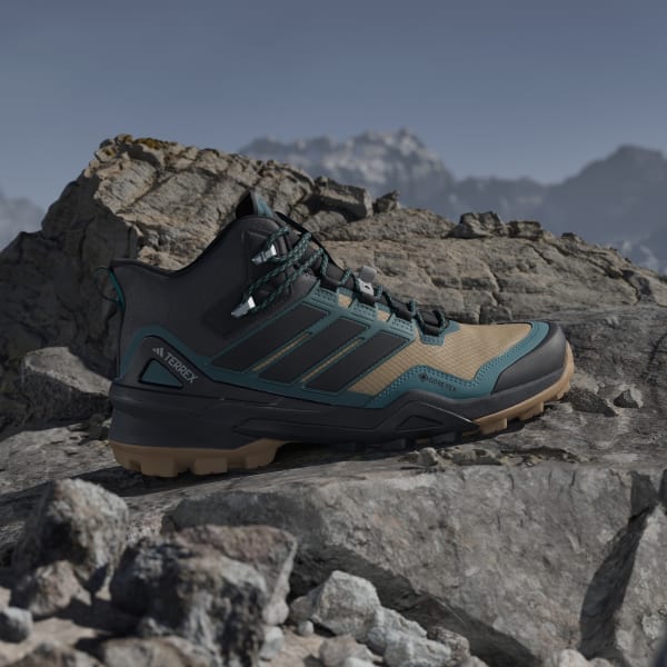 Brown Terrex Skychaser Mid GORE-TEX Hiking Shoes