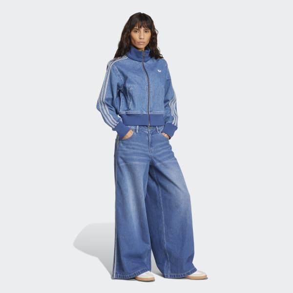 【adidas】Adilenium DENIM adidas Originals Adilenium Season 3 Zip Women Washed Denim
