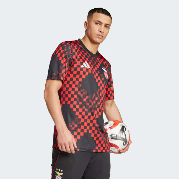 Schwarz Benfica Lissabon 25/26 Aufwärmtrikot