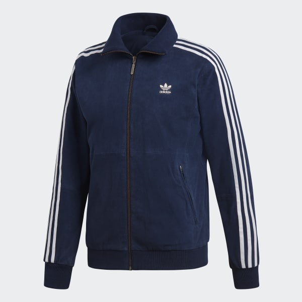 adidas Suede Originals Jacke - Blau | adidas Deutschland adidas Suede Originals Jacke - Blau | adidas Deutschland