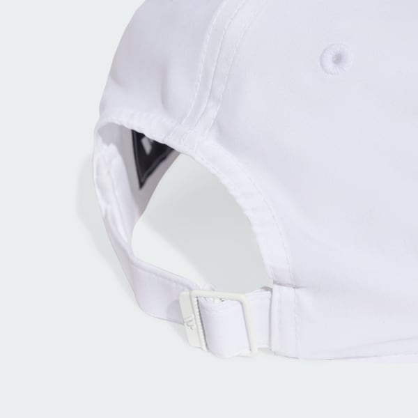 White New Logo Embroidered Baseball Cap