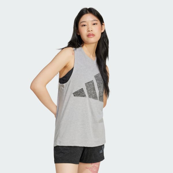 Grey Essentials Winners Tank Top