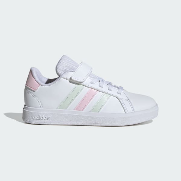 Blanco Zapatillas Grand Court 2.0 (Niños)