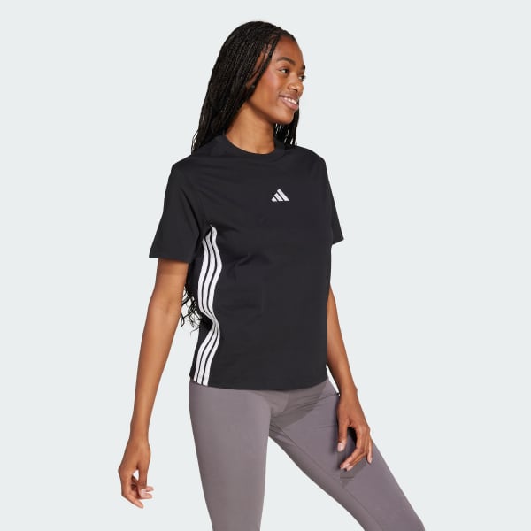 cierna Essentials 3-Stripes Cotton T-Shirt