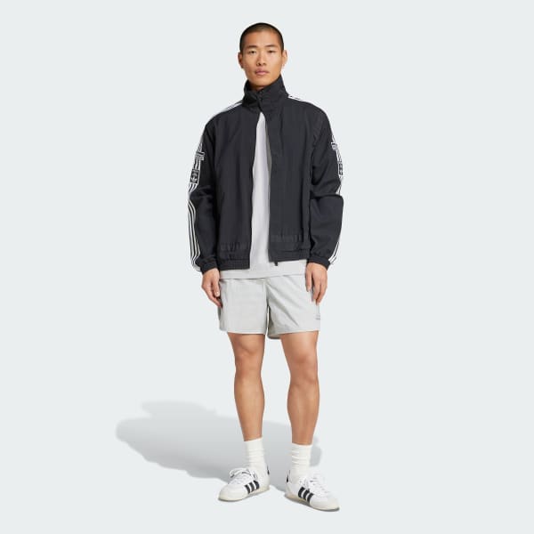 Γκρι Adicolor Classics 3-Stripes Tee