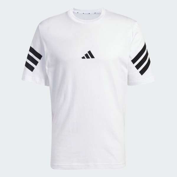 Beyaz Future Icons 3-Stripes Tişört