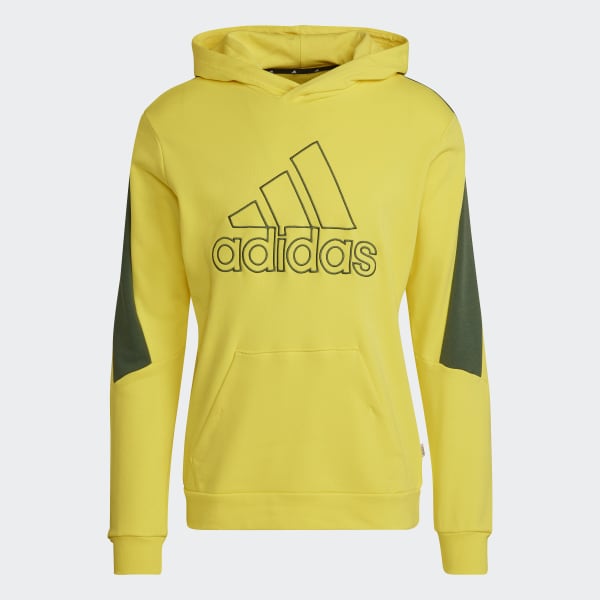 Amarelo Camisola com Capuz Badge of Sport Future Icons