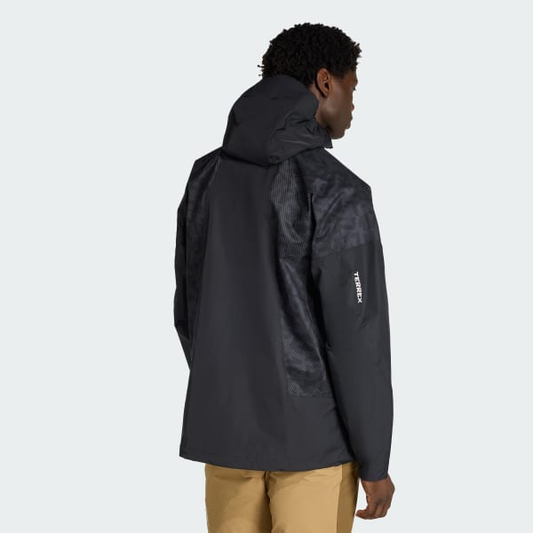 Nero Giacca Terrex Xperior 2.5 Layer Hybrid PRIMEKNIT CLIMAPROOF