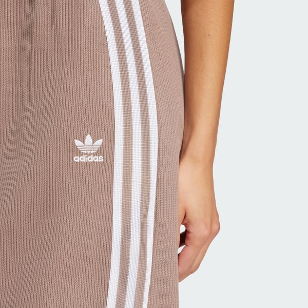 [ADIDAS] レディース スカート ニット ブラウン adidas スカート ニットスカート / アディダスオリジナルス
