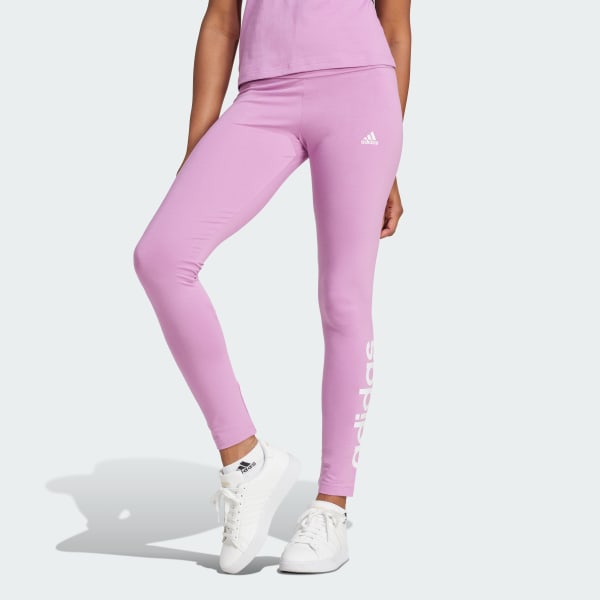 Adidas Leggings Essentials High Waisted Logo Lila S Regular Mujer