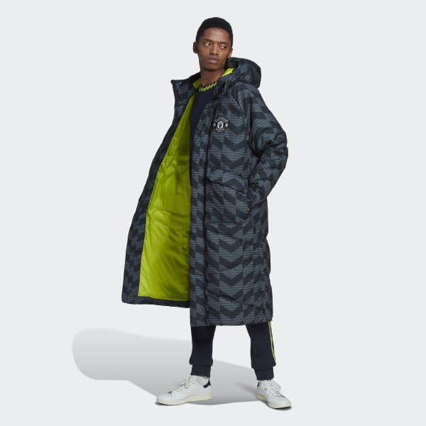 Czerń Manchester United Lifestyler Down Coat TO116