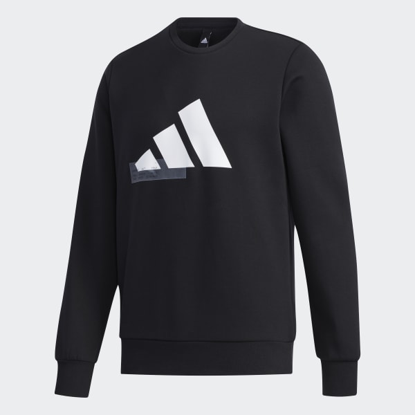 Adidas graphic hot sale sweatshirt