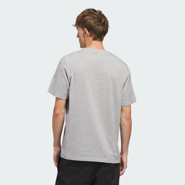 Gris camiseta Skateboarding Logo