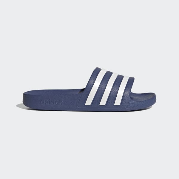 Adidas blue adilette deals