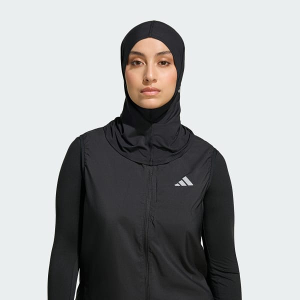 Hitam Hijab Running Essentials adi365